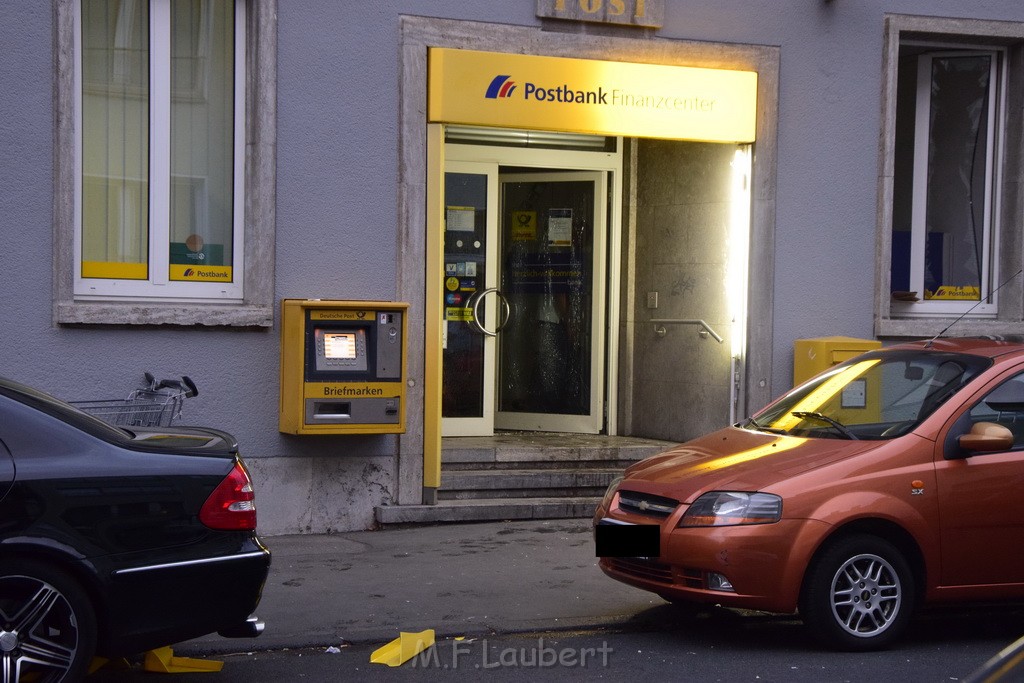 Geldautomat gesprengt Koeln Lindenthal Geibelstr P067.JPG - Miklos Laubert